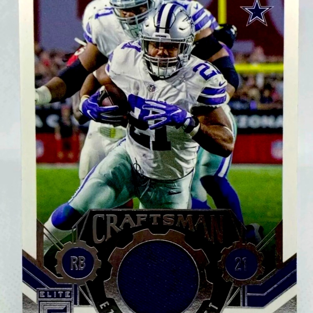 Zeke Elliott jersey card